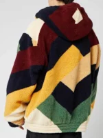 Life Is Good Future Multi-Color Hooded Sherpa Jacket