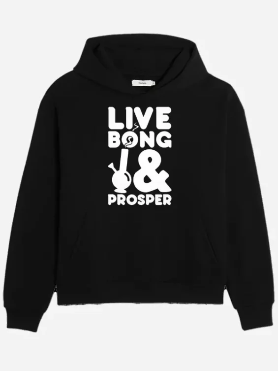 Live Bong & Prosper Hoodie