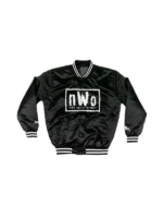 Men’s Black Bomber NWO Varsity Jacket