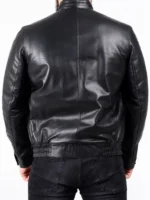 Men’s Leather Designer Black Biker Jacket