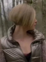 Meredith Kampouris Grey Puffer Jacket