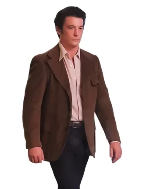Miles Teller Tv Series The Offer Albert S. Ruddy Brown Coat