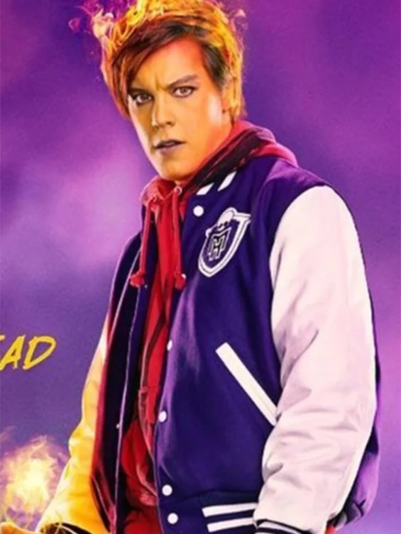 Monster High The Movie Heath Burns Varsity Jacket