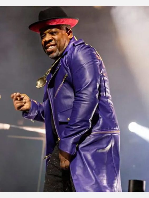 New Edition Legacy On Tour Purple Coat