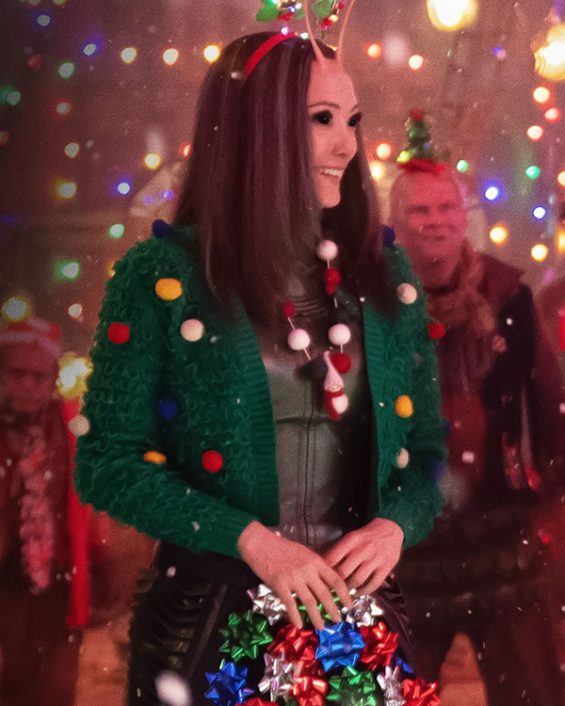 The Guardians of the Galaxy Holiday Special Mantis Sweater