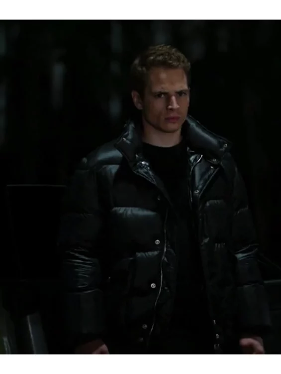 Power Book II Ghost S02 Brayden Weston Black Puffer Jacket
