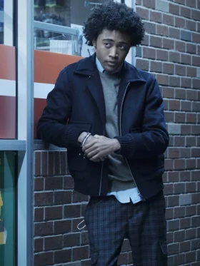 Quincy Fouse Legacies Black Bomber Jacket