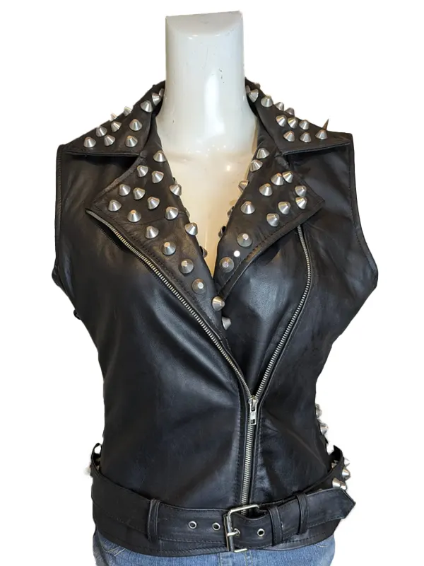 WWE Rhea Ripley Studded Vest
