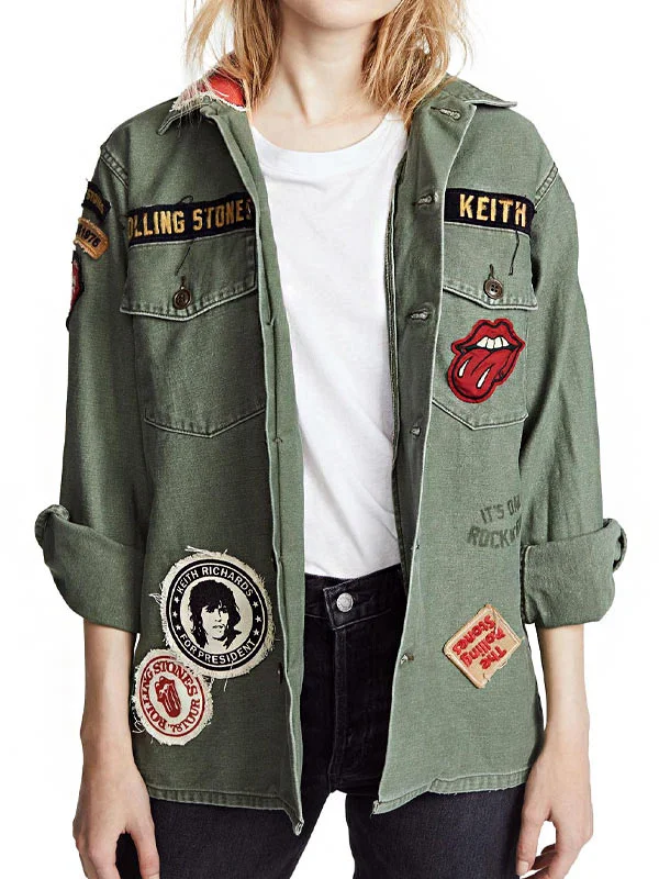 Rolling Stones Army Jacket Rolling Stones Army Jacket