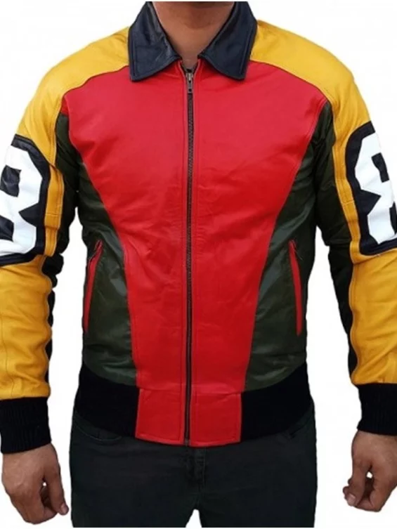 Seinfeld David Puddy 8 Ball Bomber Jacket