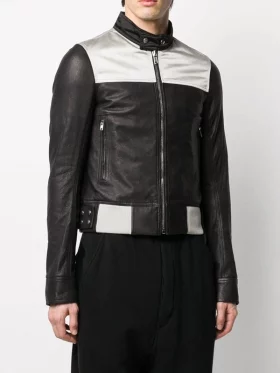 Men’s Slim Fit Biker Leather Jacket