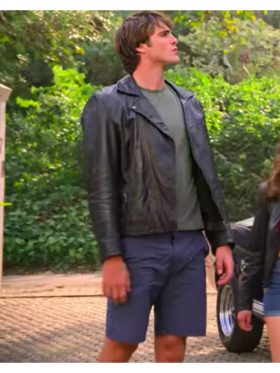 The Kissing Booth 3 Noah Flynn Leather Jacket