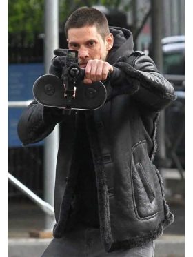 The Punisher 2 Billy Russo Shearling Leather Jacket