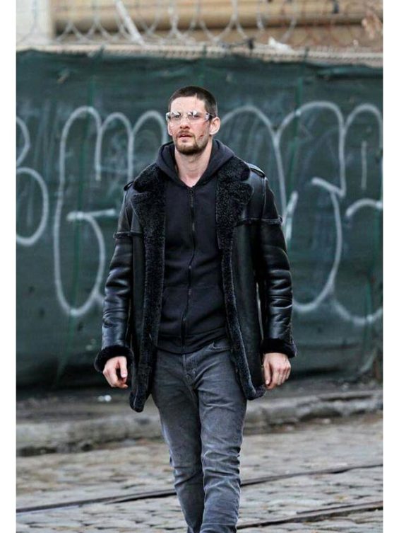 The Punisher 2 Billy Russo Shearling Leather Jacket