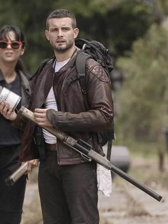 The Walking Dead World Beyond Felix Biker Leather Jacket