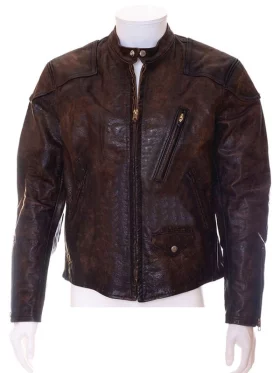 Venom Eddie Brock Biker Leather Jacket
