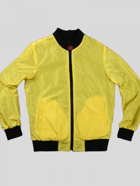 Cyberpunk 2077 Bomber Yellow Jacket