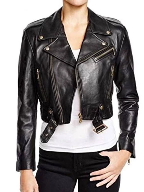 WWE Becky Lynch Biker Leather Jacket