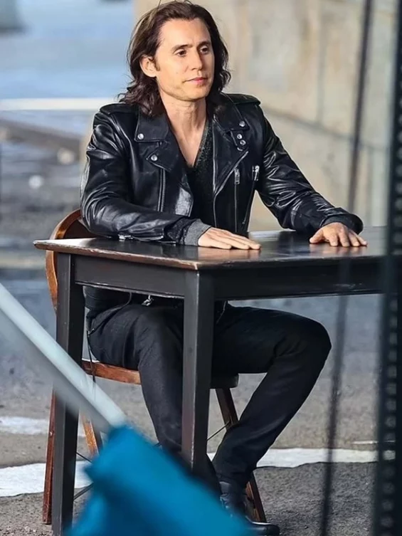 WeCrashed Jared Leto Biker Leather Jacket