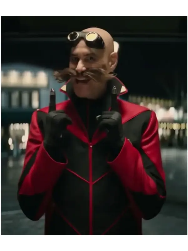 doctor-eggman-jacket Black and Red Tailcoat