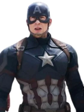 Civil War Captain America Leather Jacket (2)