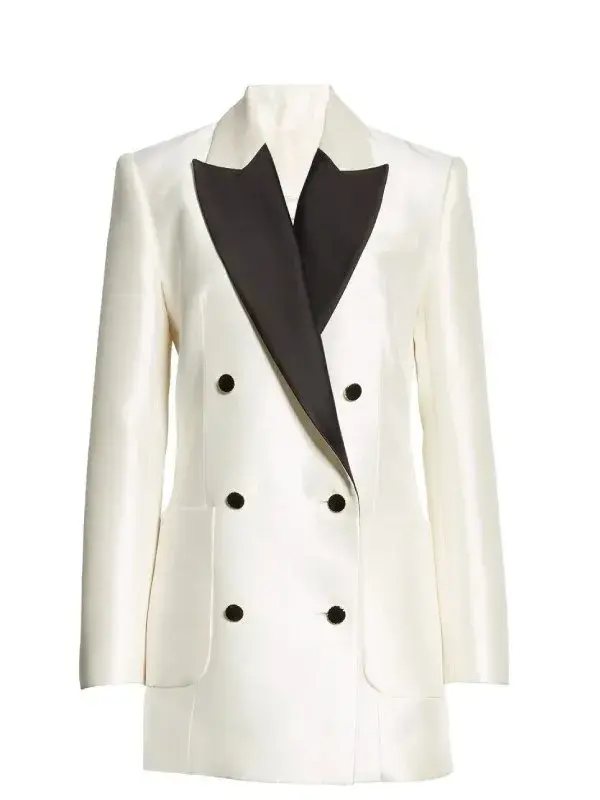 Dynasty Elaine Hendrix White Blazer Dynasty Elaine Hendrix White Blazer