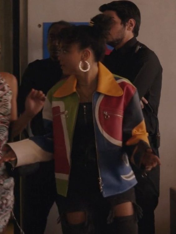 Gossip Girl Reboot Season 2 Zoya Lott Color Block Jacket