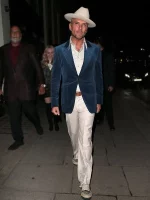 Matt Goss Suede Leather Blazer
