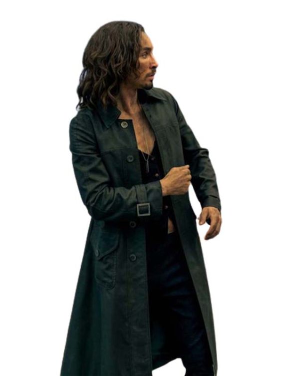 The Umbrella Academy S03 Robert Sheehan Black Coat