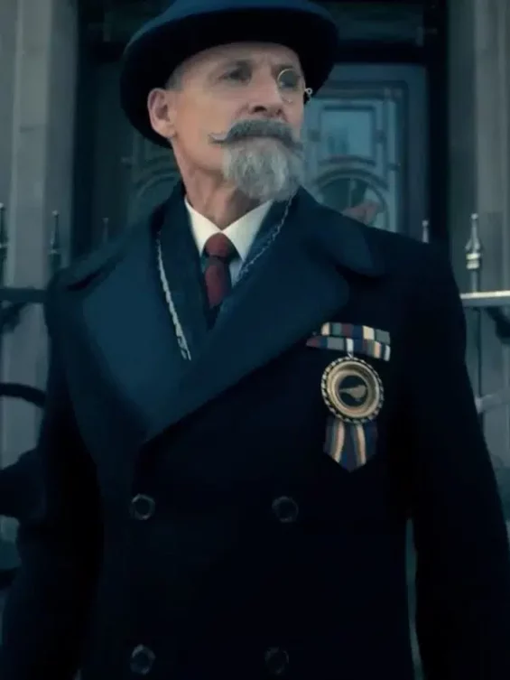 The Umbrella Academy S03 Reginald Hargreeves Black Coat