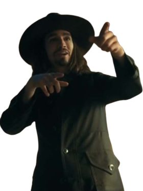 The Umbrella Academy S03 Robert Sheehan Black Coat