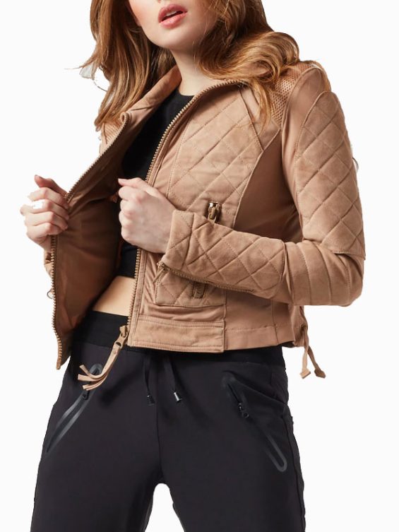 Women’s Suede Leather Jacket