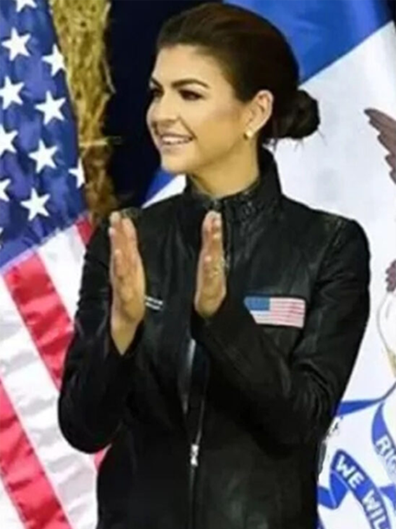 Casey Desantis Leather Jacket