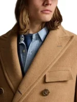 Bridgerton S02 Simon Basset Beige Trench Coat - Image 3