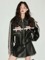 Arcana Archive Bow Black Jacket (2)