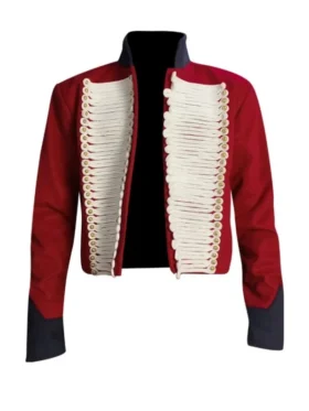 James Marsters Captain John Hart Costume Red Braided Jacket Torchwood S1