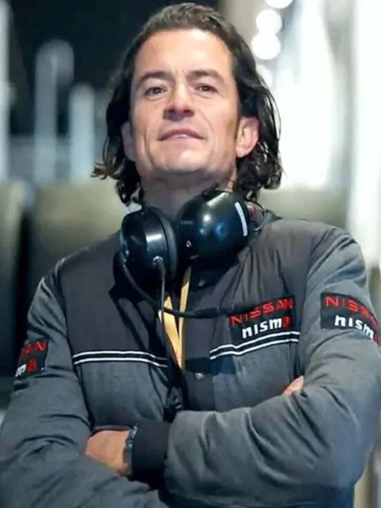 Gran Turismo 2023 Orlando Bloom Grey Jacket