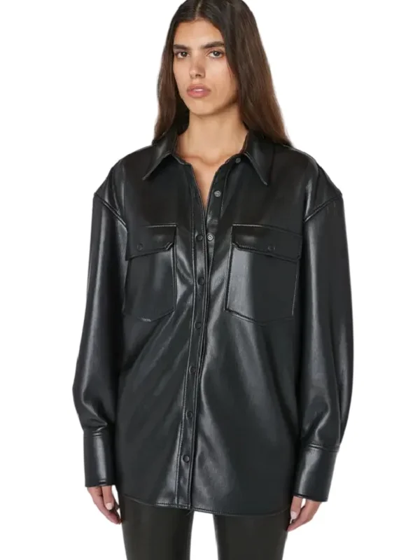 Kansas City Chiefs Game Taylor Swift Black Leather Jacket Taylor Swift Chiefs Game Leather Jacket