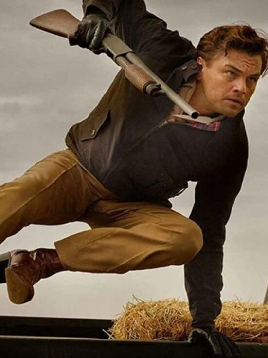Once Upon A Time In Hollywood Leonardo Dicaprio Cotton Jacket