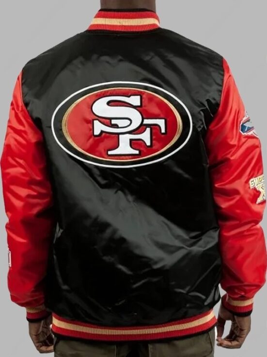SF 49ers Champs Patches Jacket
