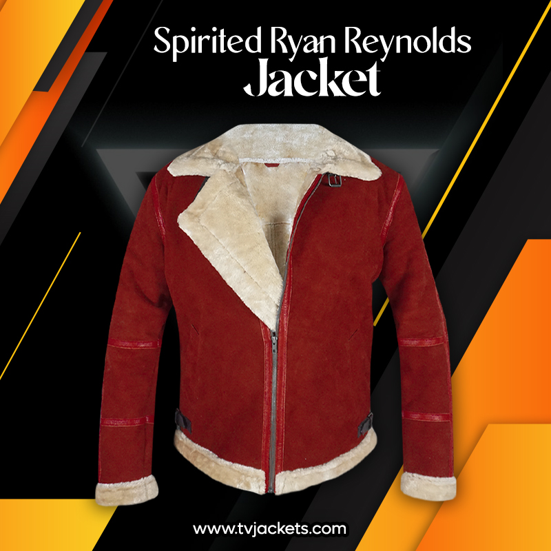 Spirited Ryan Reynolds Jacket