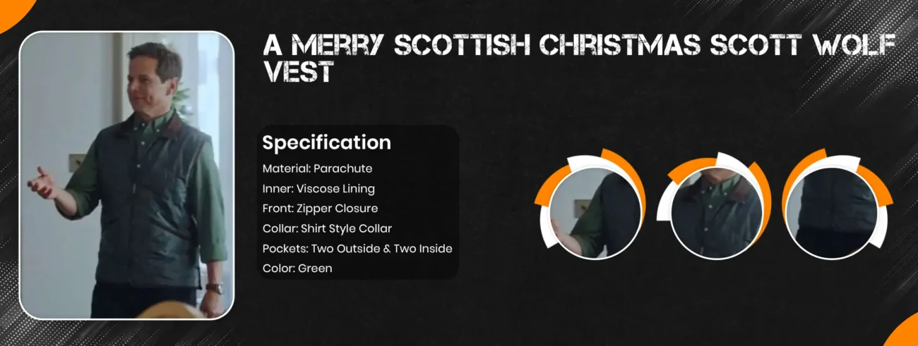 A Merry Scottish Christmas Scott Wolf Vest