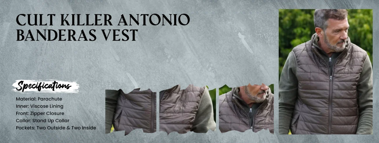 Cult Killer Antonio Banderas Vest