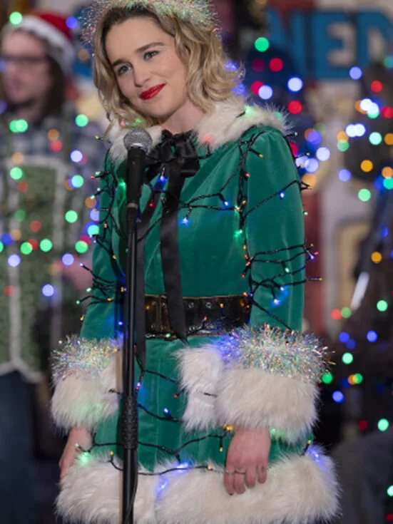 Last Christmas Emilia Clarke Coat Last Christmas Emilia Clarke Coat