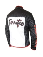 Mister Terrific Fair Play Michael Holt Leather Jacket