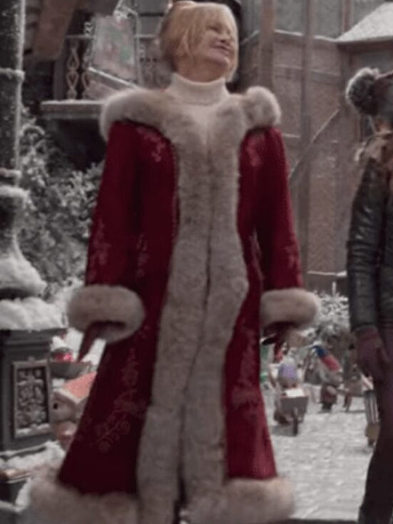 The Christmas Chronicles Goldie Hawn Coat