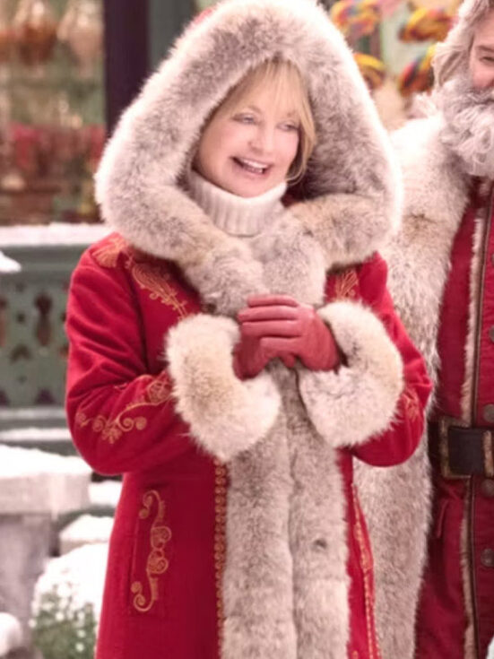 The Christmas Chronicles Goldie Hawn Coat