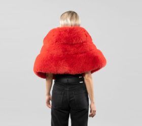 Fox Fur Cape For Women