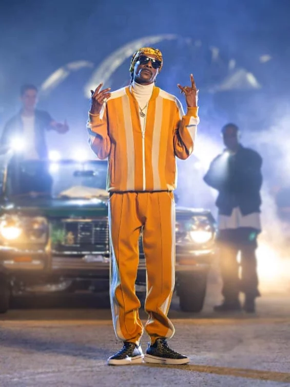 2023 Mnf Snoop Dogg Yellow Tracksuite