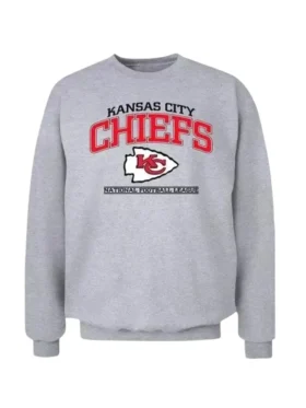 Taylor Swift Chiefs Grey Sweatshirt